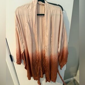 Orange Ombré Kimono